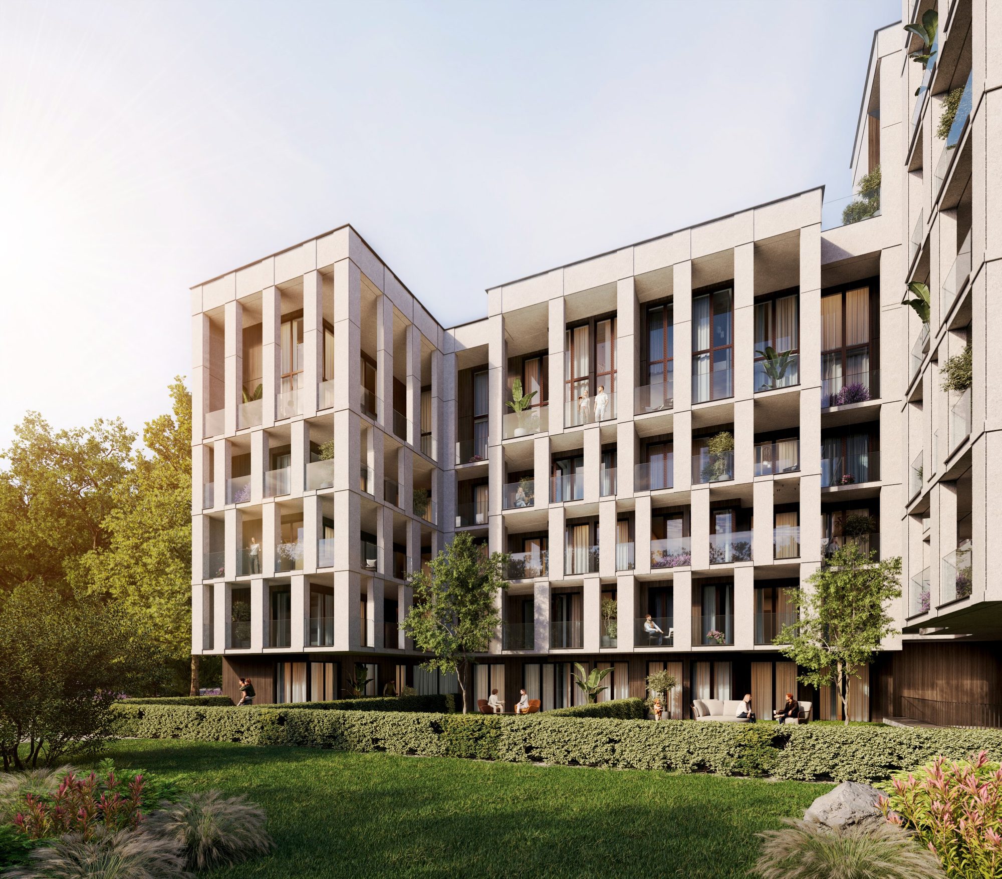 Narutowicza, Łódź — architectural visualisation